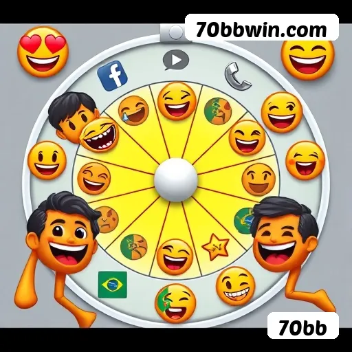 Aplicativo móvel 70bb para iOS e Android